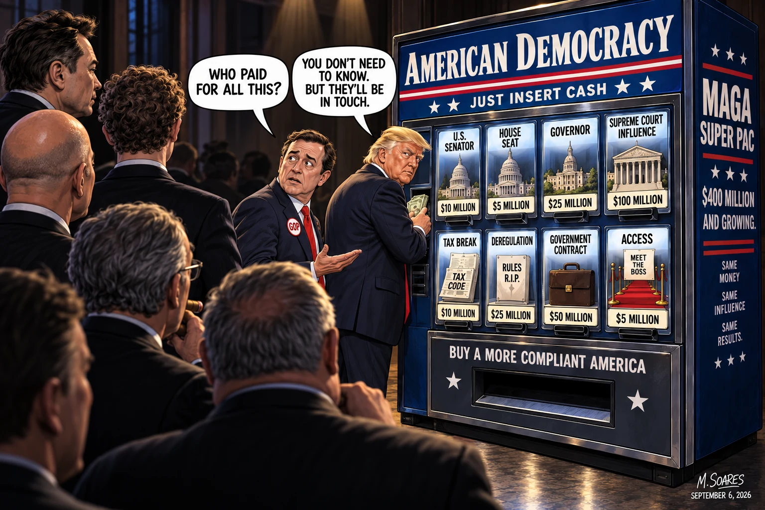 Dark Money: Just Insert Cash