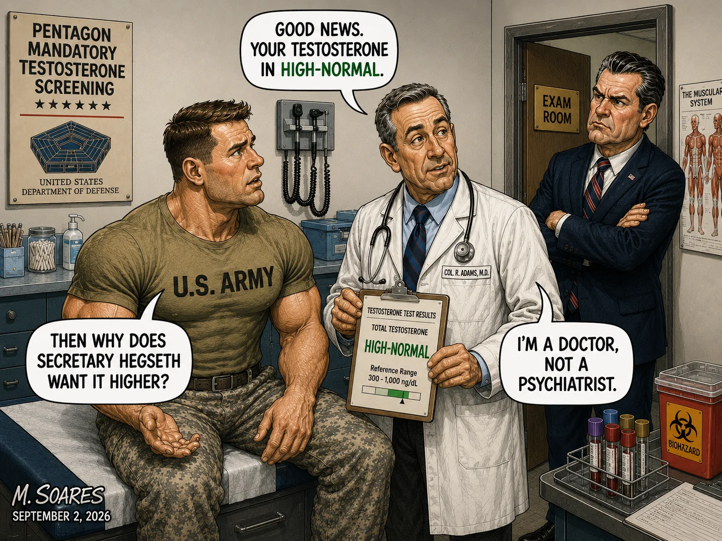 I’m a Doctor, Not a Psychiatrist.