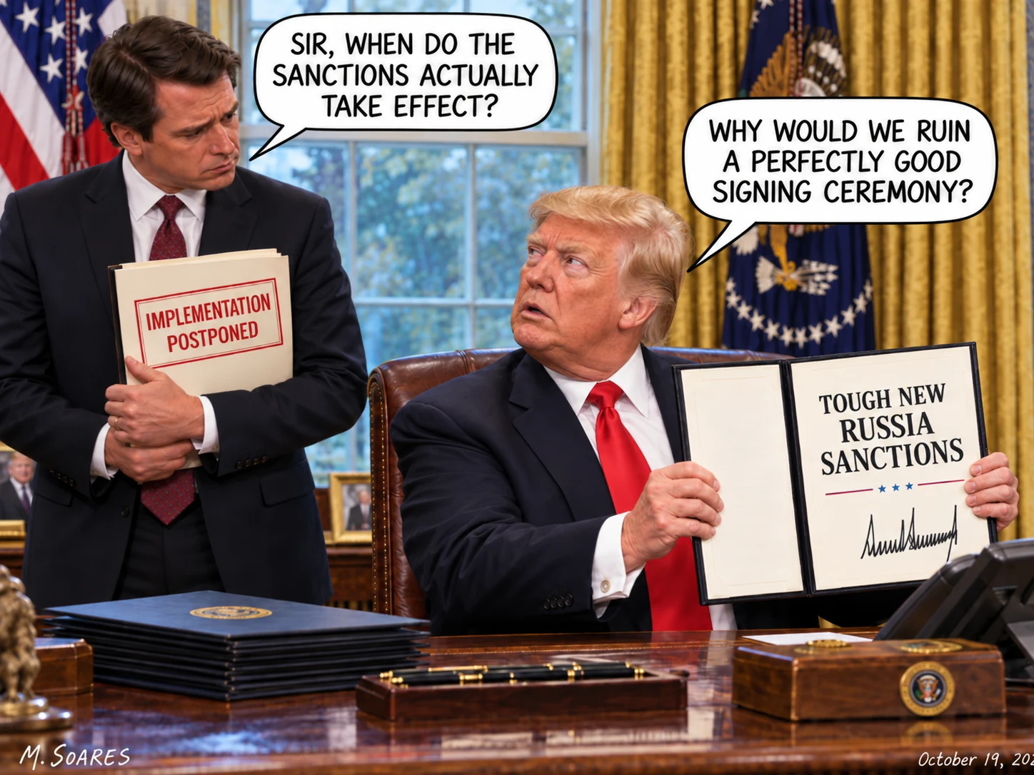 We Sanctioned the Paperwork