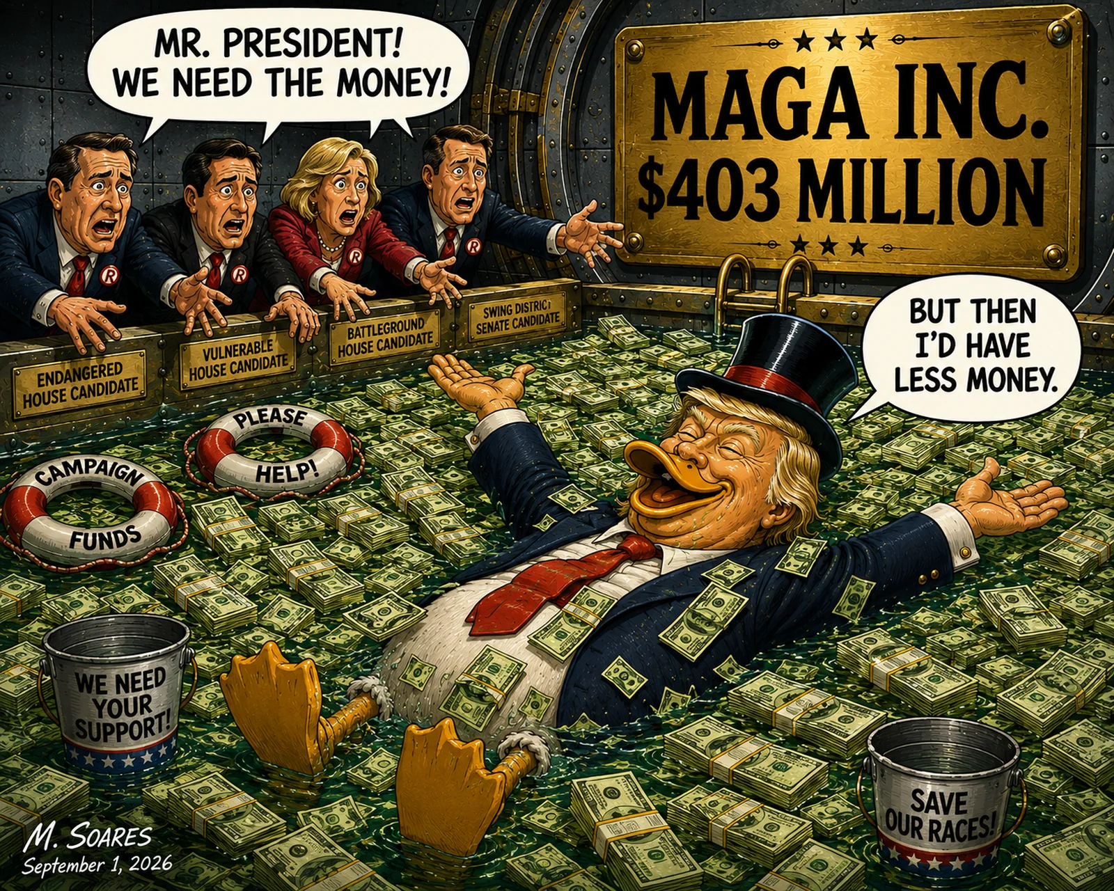 But Then I’d Have Less Money.