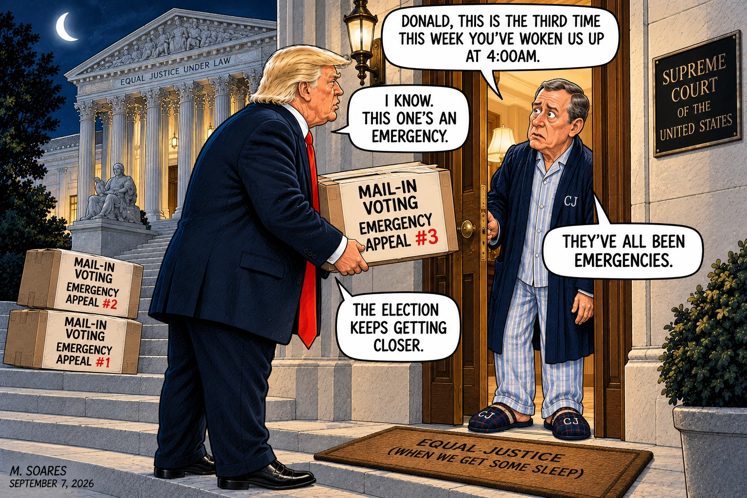 The Election Keeps Getting Closer.