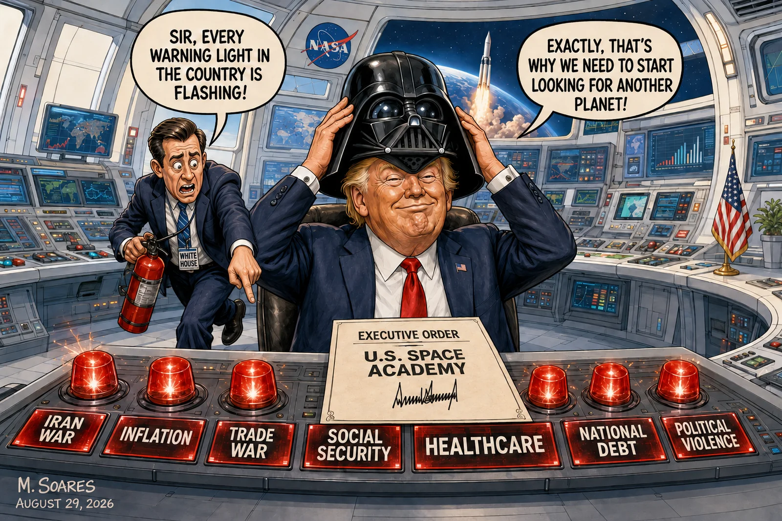 Start Looking for Another Planet.
